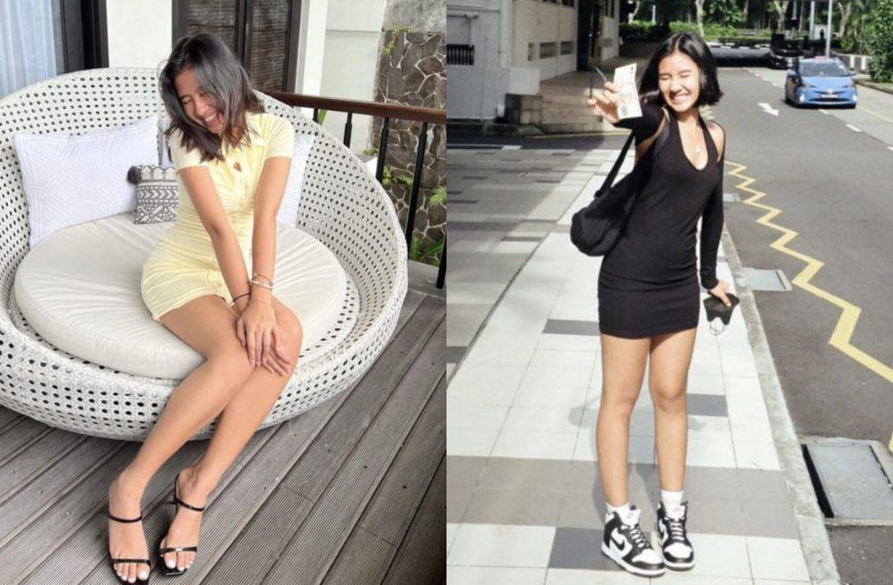 7 Koleksi Dress Fit To Body ala Shenina Cinnamon, Girly Banget!
