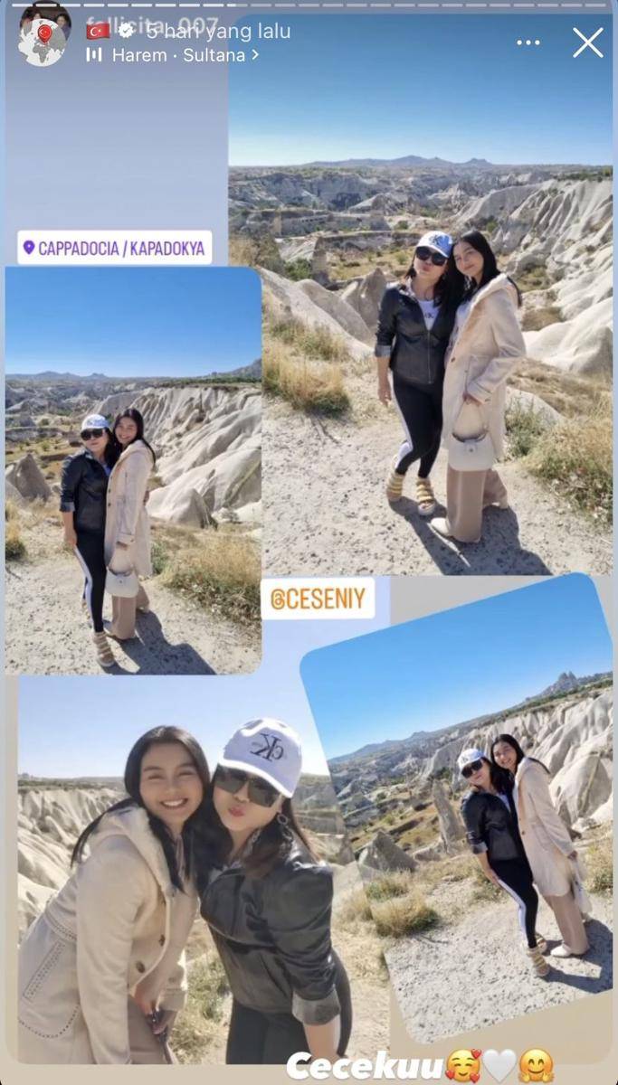 potret Cesen babymoon ke Turki (Instagram.com/ceseniy)