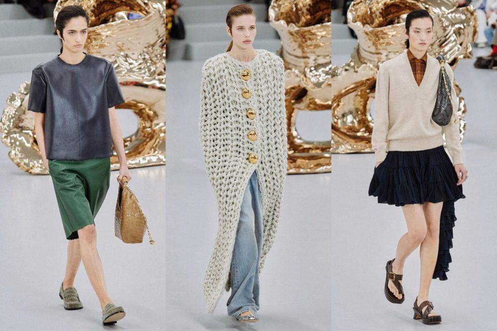 style kasual Loewe di Paris Fashion Week SS24 (instagram.com/loewe)