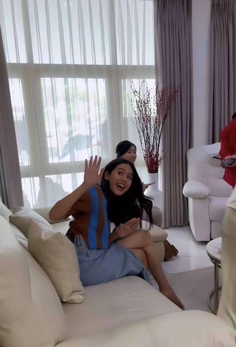 potret Maudy Ayunda main ke rumah Denny Sumargo (Instagram.com/sumargodenny)