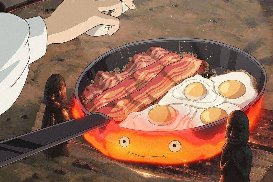 adegan memasak dalam Howl's Moving Castle (dok. Studio Ghibli/Howl's Moving Castle)