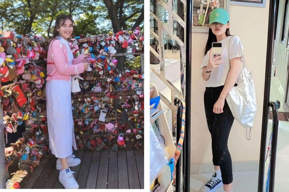 8 Inspirasi Korean Look ala Ayu Ting Ting untuk Gaya Sehari-hari