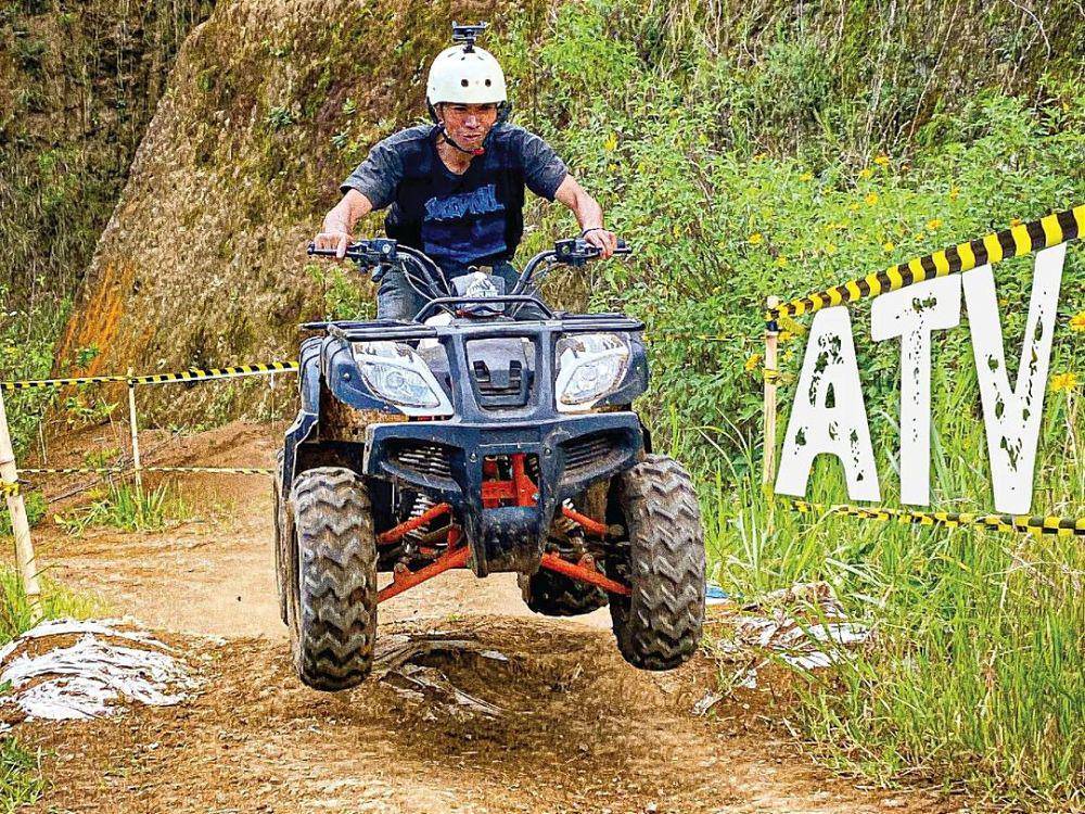 ilustrasi bermain atv di noahs park bandung (instagram.com/noahsparkofficial)