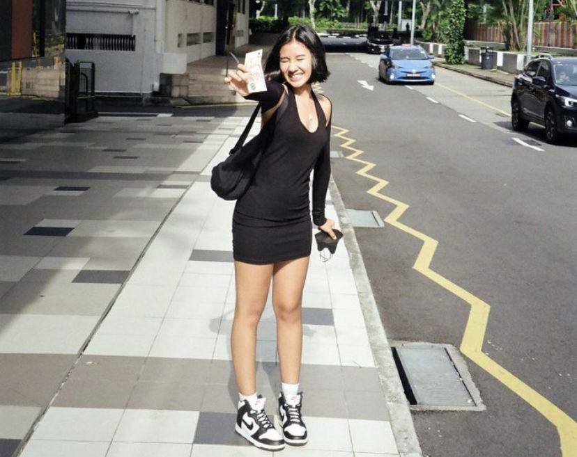 koleksi fit to body dress ala Shenina Cinnamon (instagram.com/shenacinnamon)