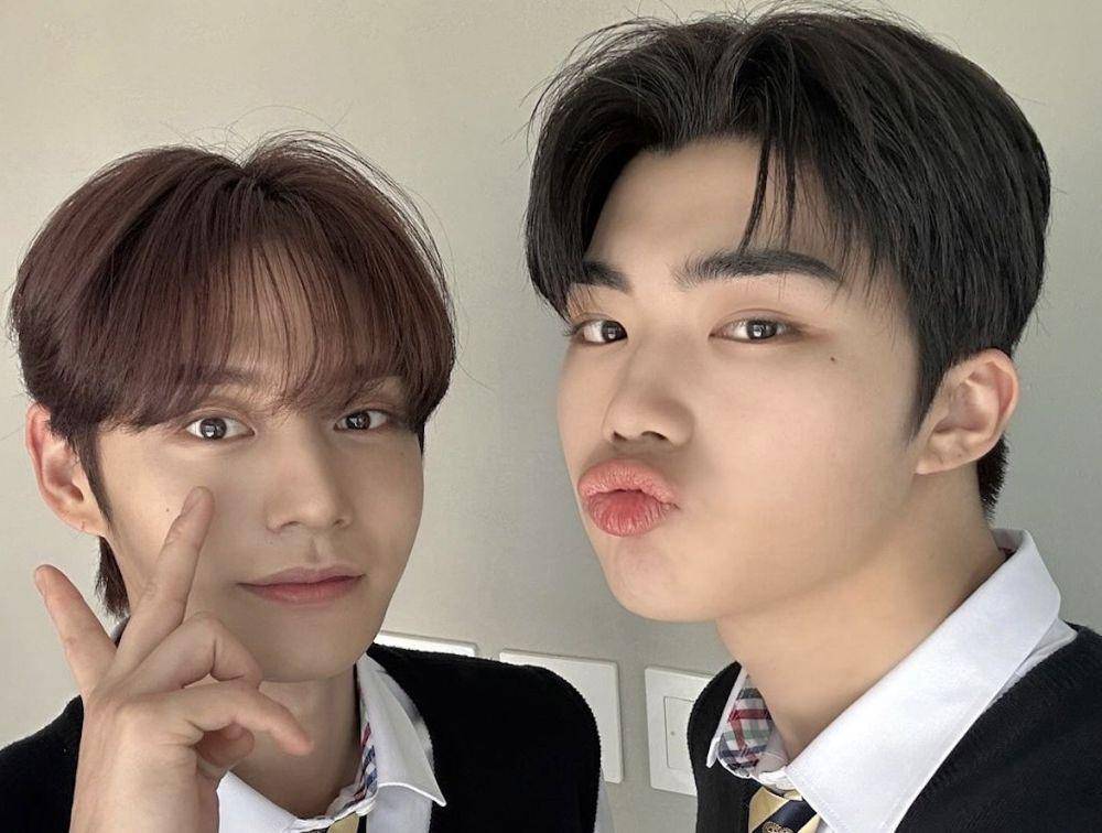 Park Gunwook dan Kim Jiwoong ZEROBASEONE (instagram.com/zb1official)