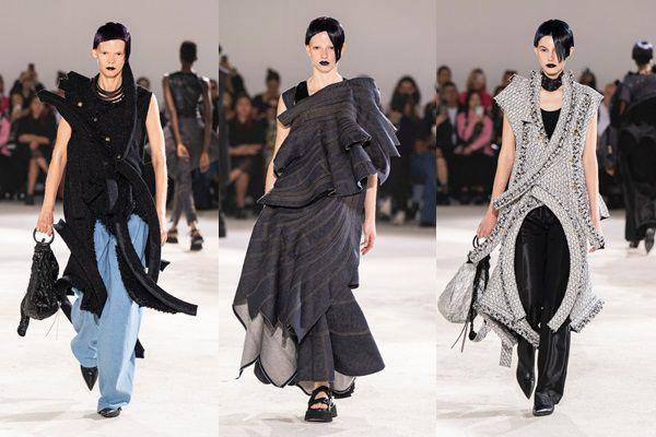 Koleksi Junya Watanabe di Paris Fashion Week (instagram.com/junyawatanabe)