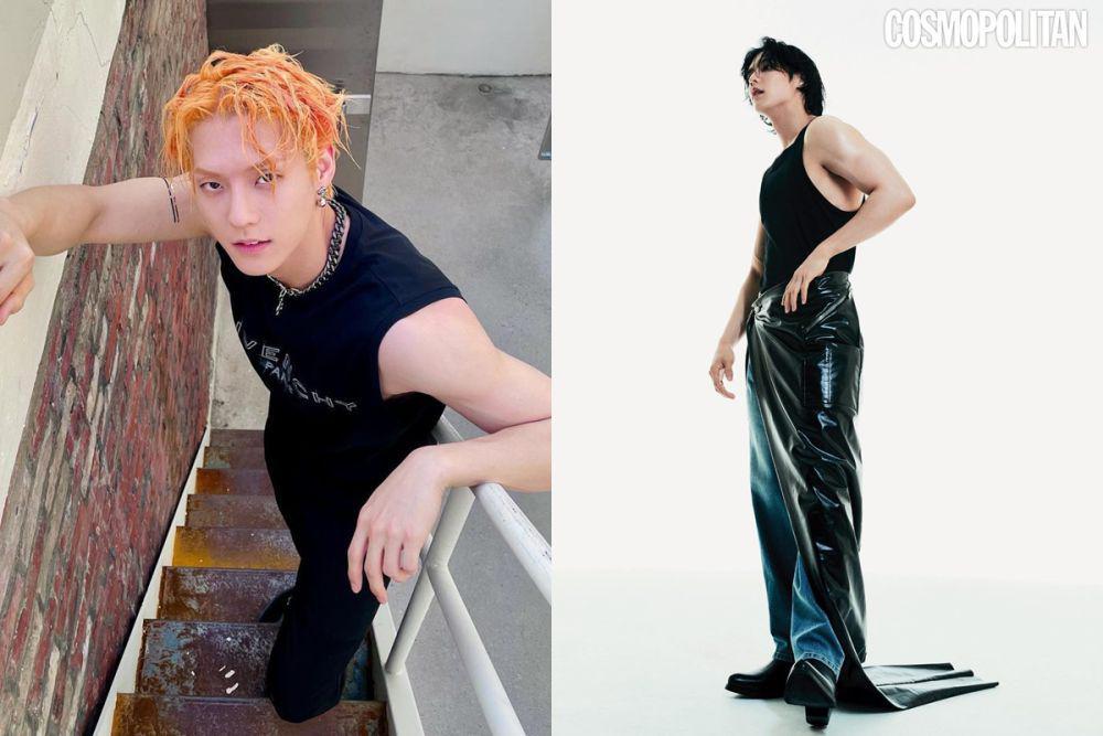 7 Inspirasi OOTD Sleeveless ala Minhyuk BTOB, Stylish Atraktif!