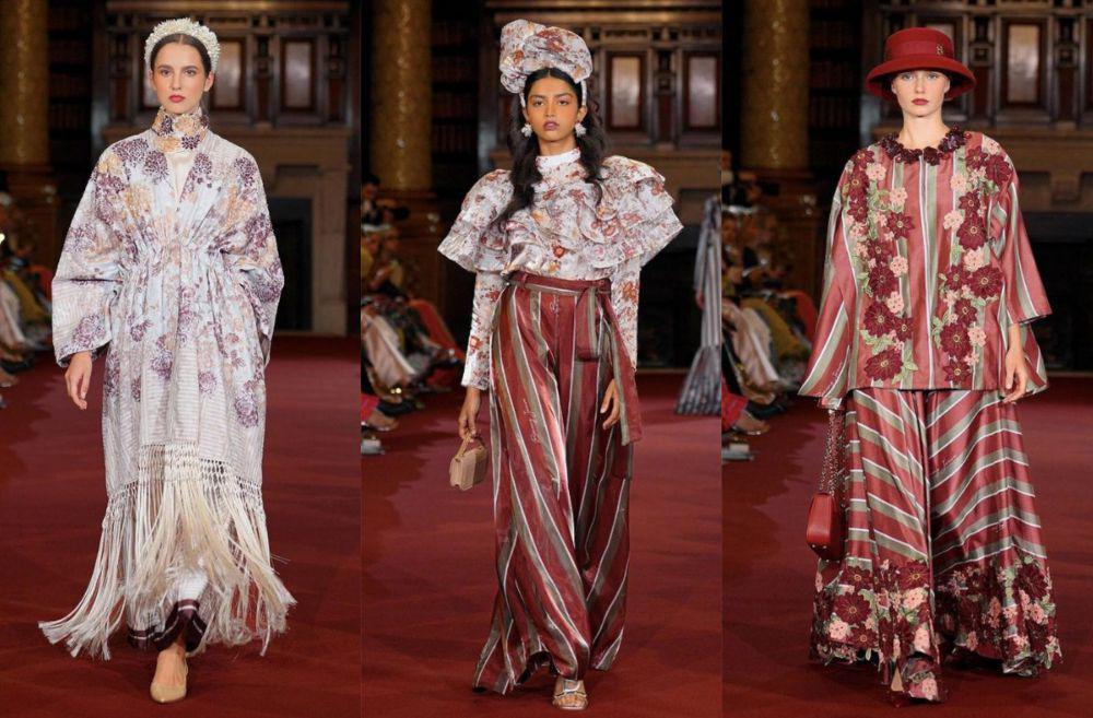 9 Koleksi Benang Jarum di London Fashion Week 2023
