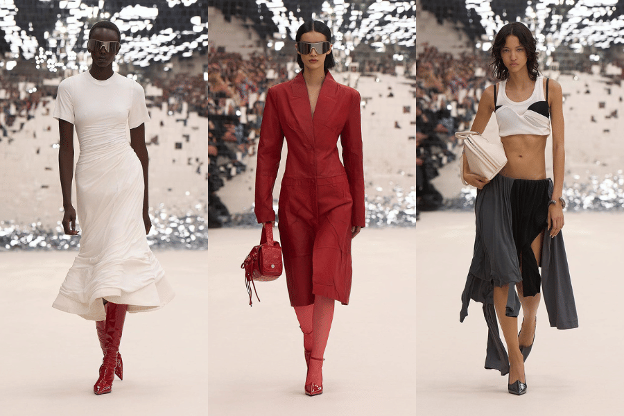 koleksi Acne Studios di Paris Fashion Week Spring Summer 2024 (instagram.com/acnestudios)