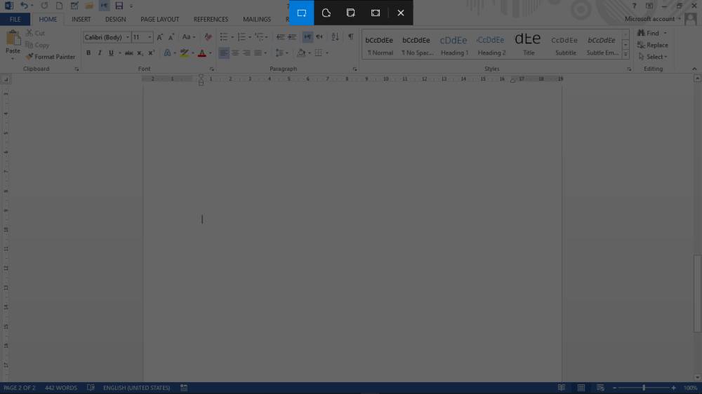 ilustrasi menggunakan Windows + Shift + S (dok. Pribadi/Rhein Vito)