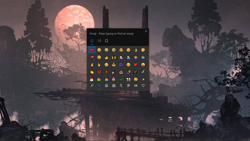 ilustrasi menggunakan Windows + Titik (dok. Pribadi/Rhein Vito)