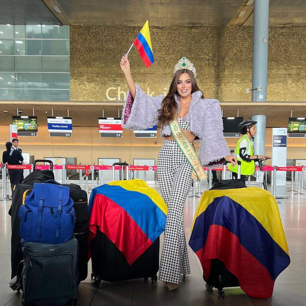 Potret Finalis Miss Grand International 2023 Berangkat ke Vietnam (Instagram.com/malopezp)