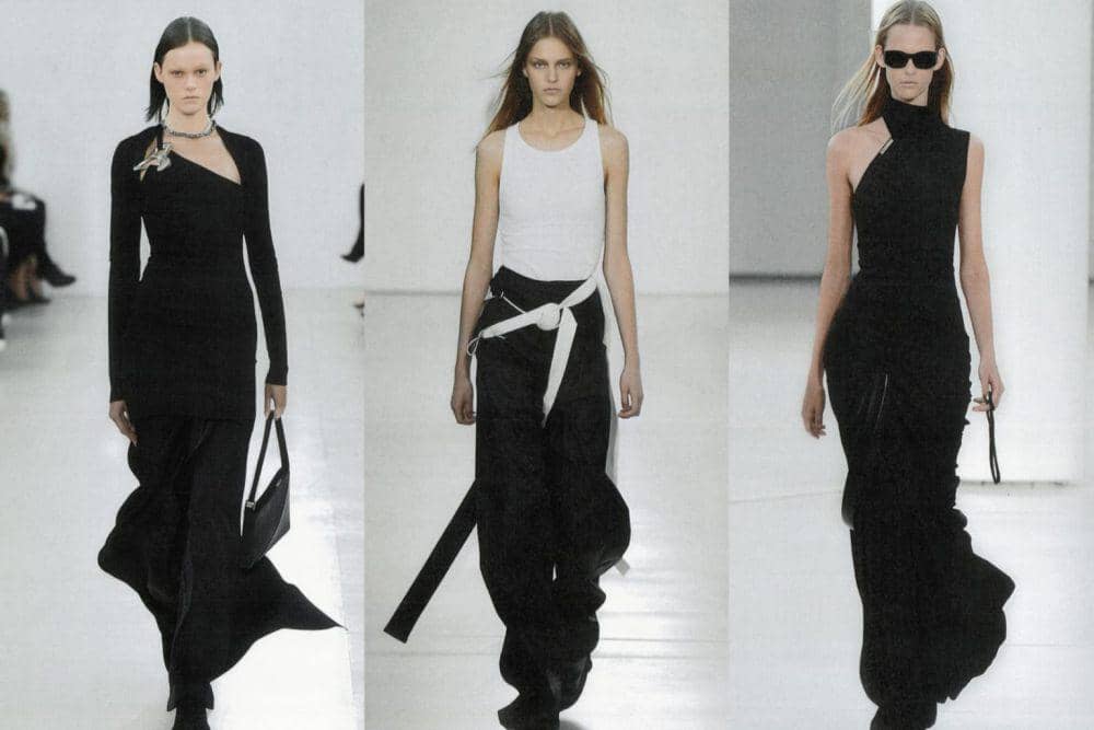 10 Koleksi Heliot Emil di Paris Fashion Week 2023, Serba Hitam!