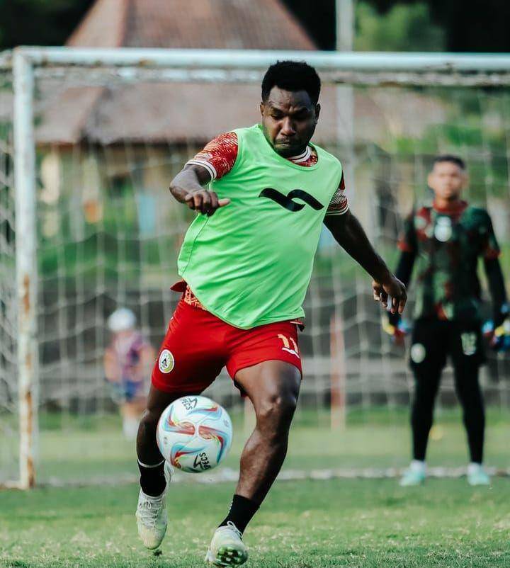 Pemain PSS saat sedang berlatih di Lapangan Pakembinangun (Instagram/pssleman)