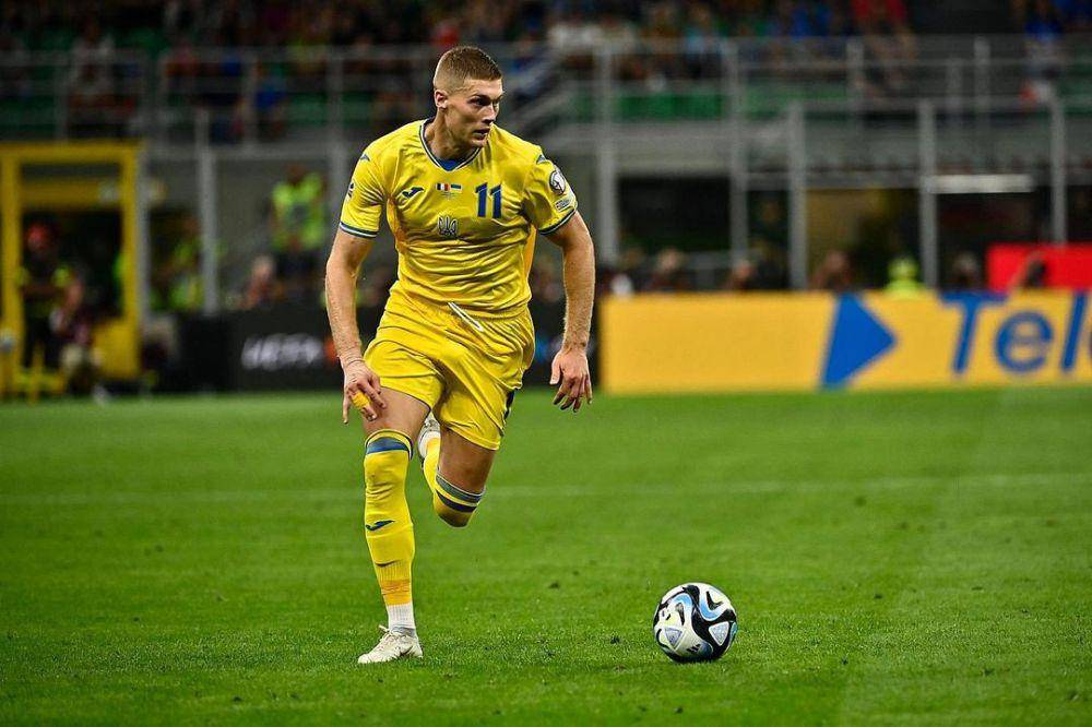 Artem Dovbyk saat berseragam Timnas Ukraina. (instagram.com/tema_dovbyk)