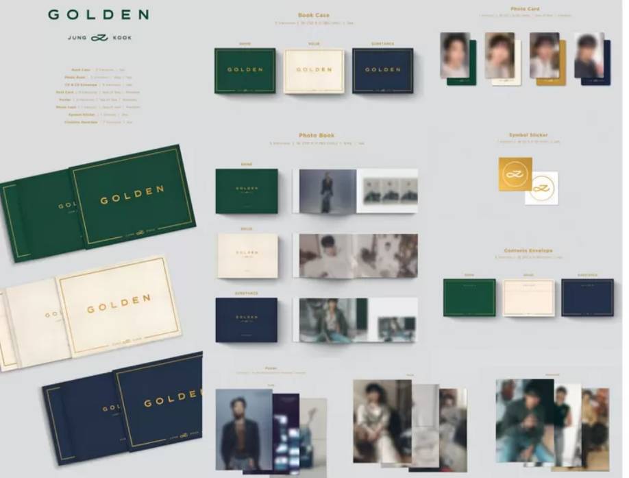 detail album solo Jungkook BTS (weverseshop.io)