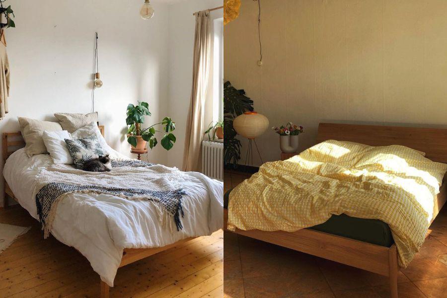 14 Desain Kamar Tidur dengan Ranjang Kayu, Me Time Semakin Nyaman