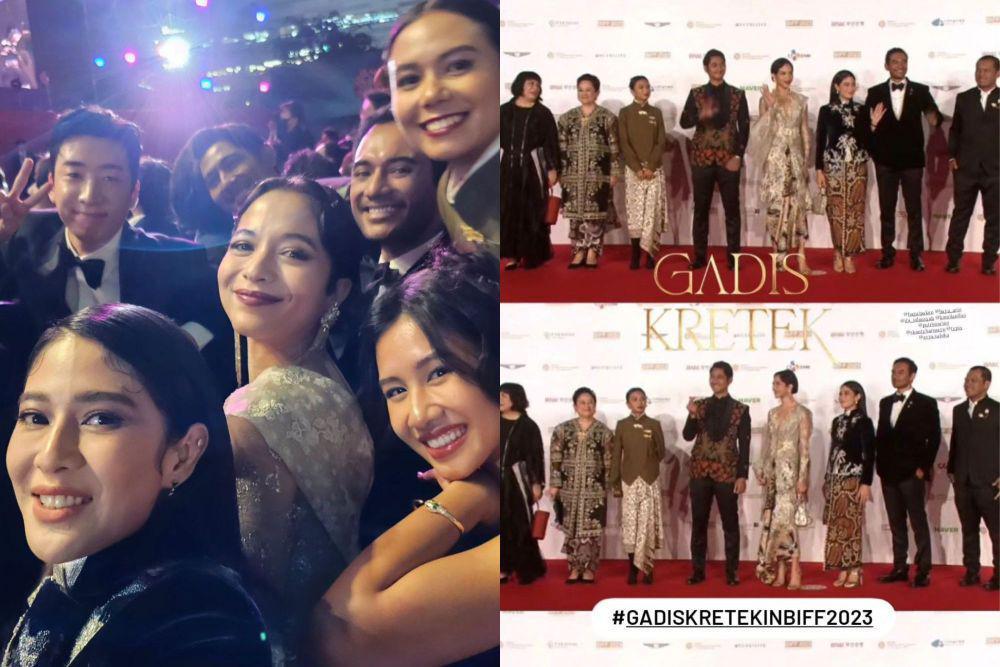 7 Potret Artis Indonesia di Red Carpet BIFF 2023, Foto Bareng Subin Yu