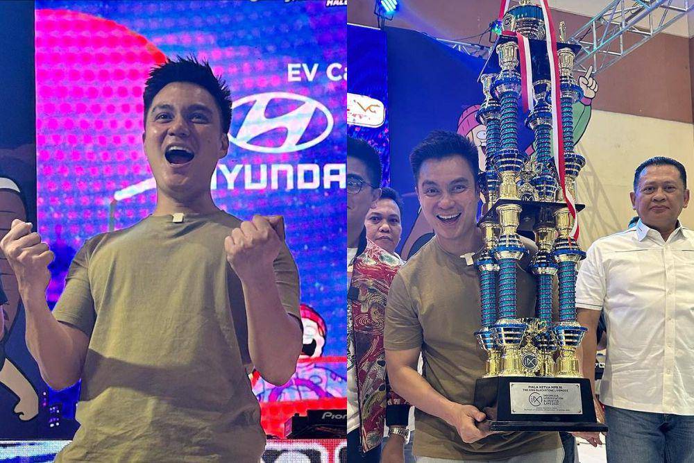 potret Baim Wong dapat juara modifikasi mobil (instagram.com/baimwong)