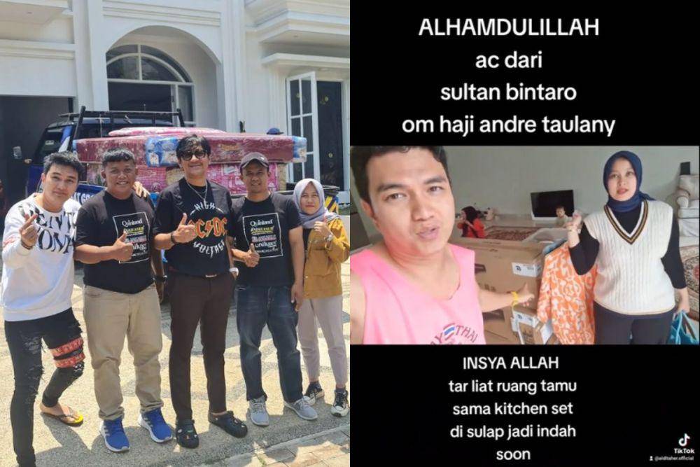 potret Aldi Taher dapat AC dari Andre Taulany (instgaram.com/alditaher.official)