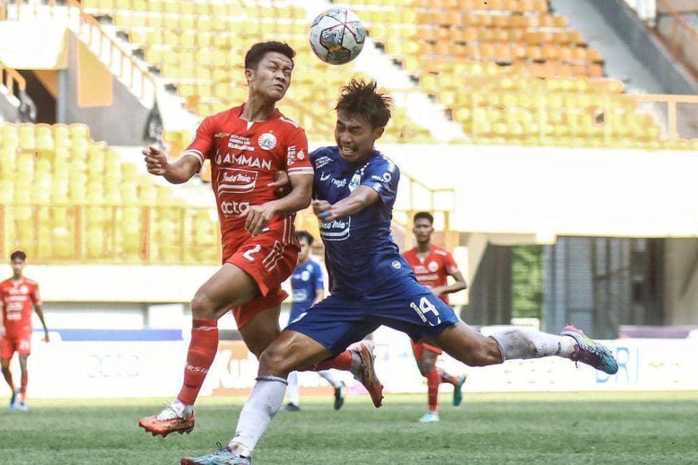 PSIS Semarang saat menghadapi Persija di Liga 1 Indonesia 2022/2023 putaran kedua. (instagram.com/psisfcofficial)