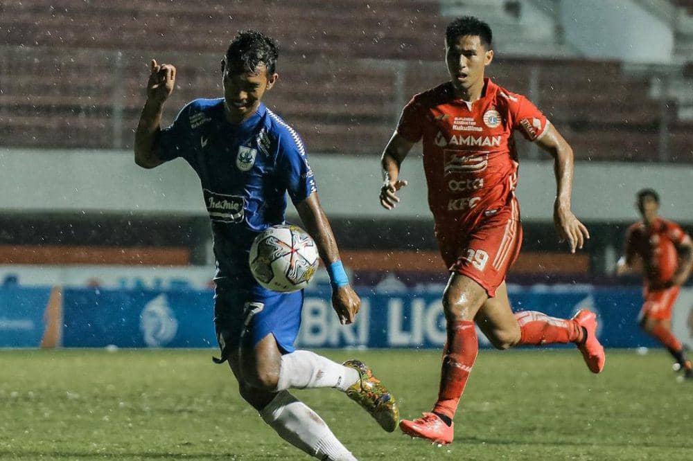 PSIS Semarang saat menghadapi Persija di Liga 1 Indonesia 2022/2023 putaran pertama. (instagram.com/psisfcofficial)