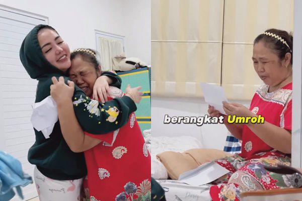 8 Momen Bella Shofie Hadiahi ART-nya Umrah, Sempat Takut Dipecat