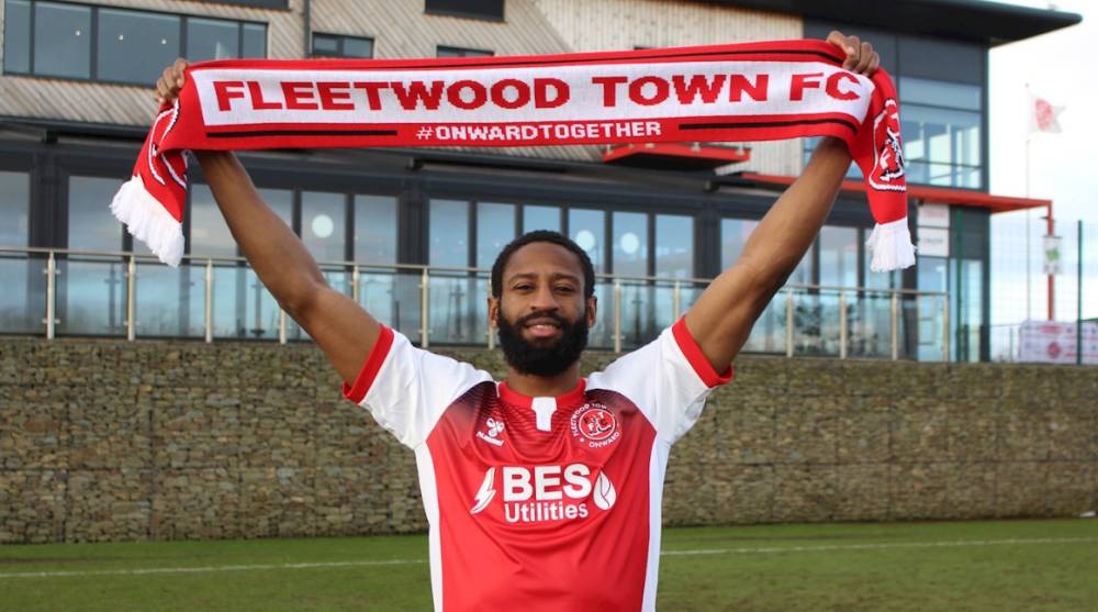Janoi Donacien saat dipinjamkan ke Fleetwood Town oleh Ipswich Town. (fleetwoodtownfc.com)