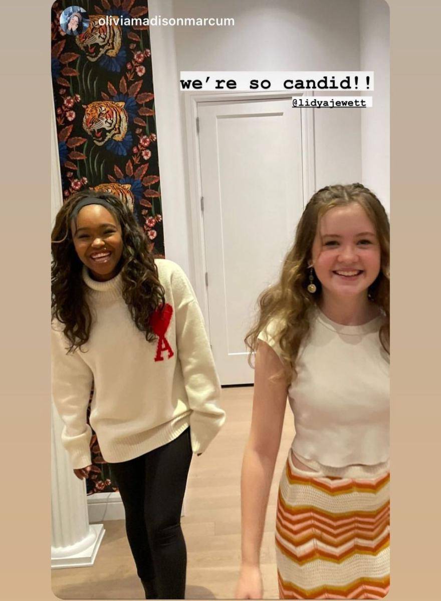 Lidya dan Olivia pemeran film The Exorcist: Believer (instagram.com/oliviamarcumm)