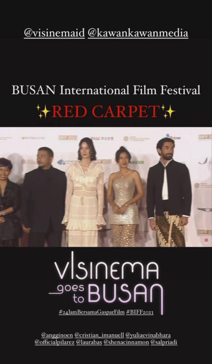 Cast film 24 Jam Bersama Gaspar (instagram.com/shenacinnamon)