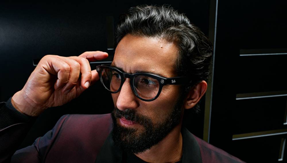 ilustrasi kacamata pintar Ray-Ban Meta (meta.com)