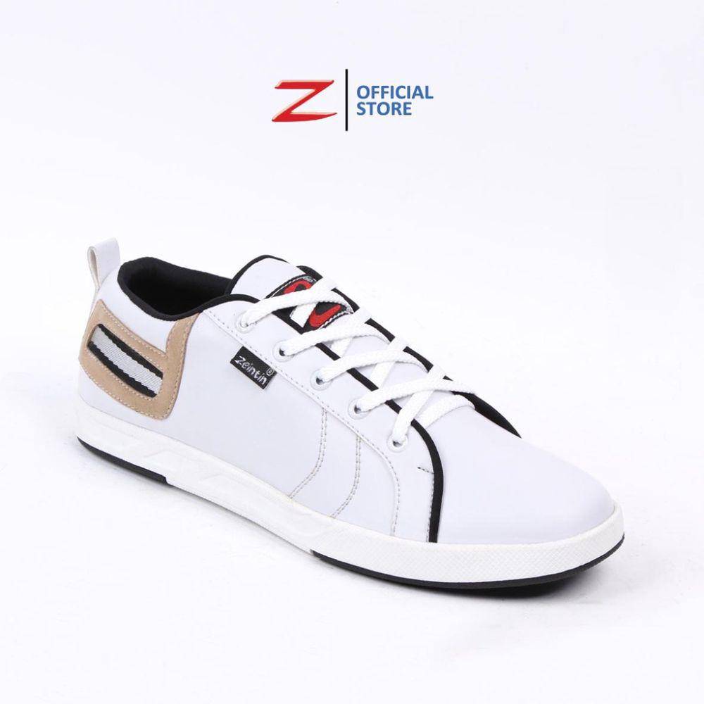 Zeintin - Sepatu Sneakers Leather Triple White (shopee.co.id)