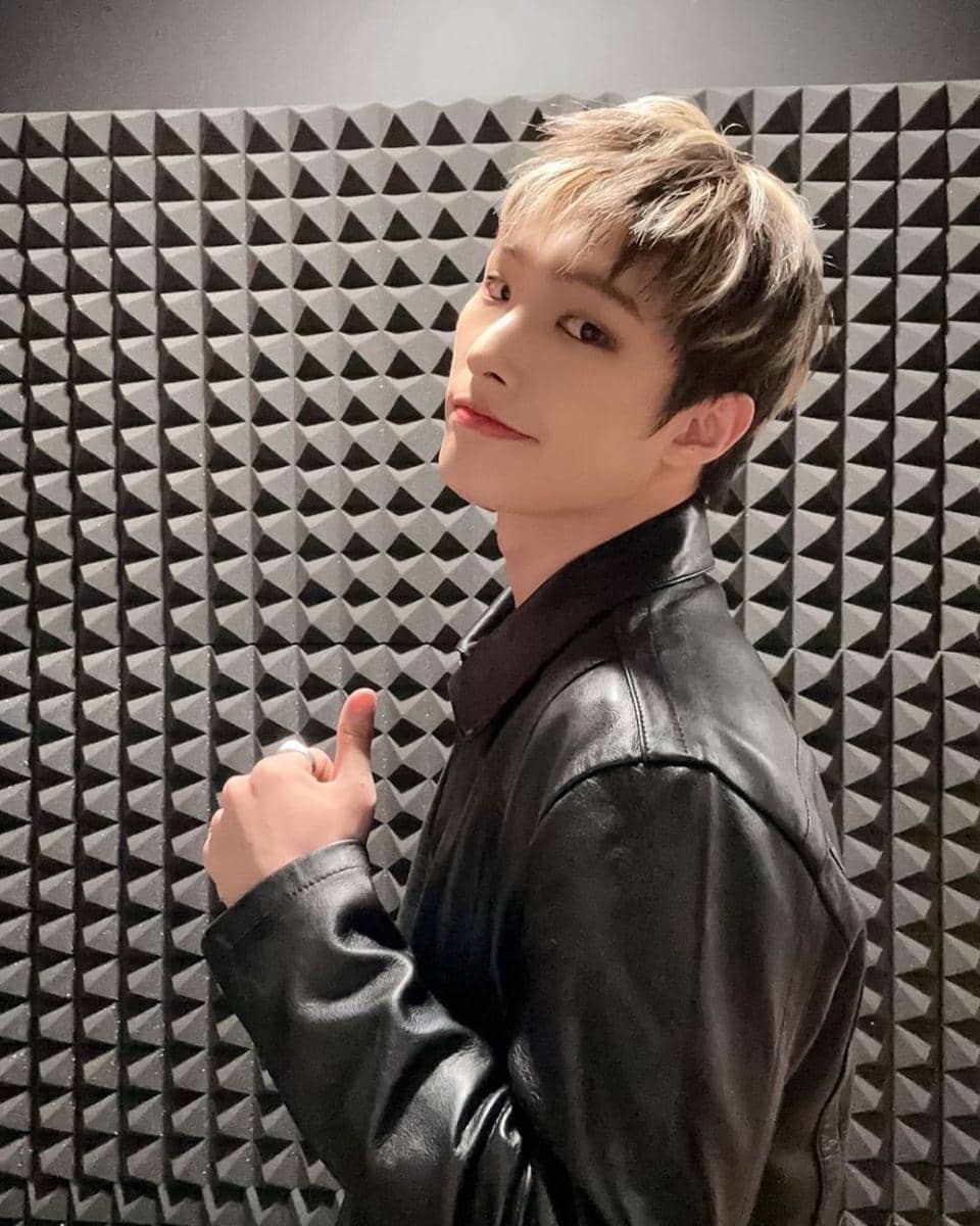 warna rambut ala Mingi ATEEZ (instagram.com/ateez_official_)