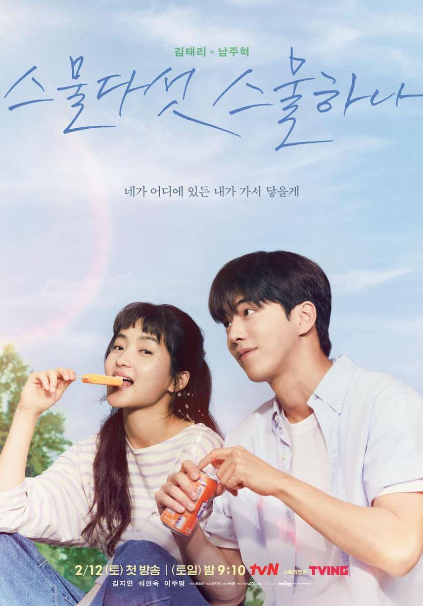 poster drama Twenty Five Twenty One (dok. TVN/ Twenty Five Twenty One)