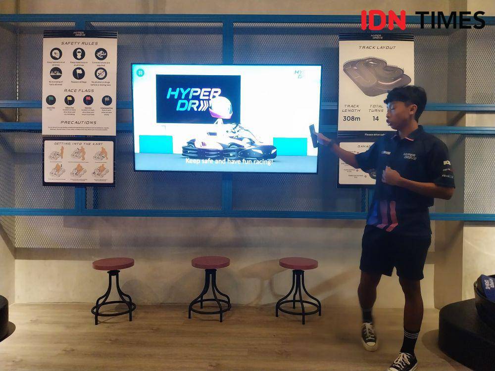 HyperDrive, di The Palawan, Sentosa, Singapura (IDN Times/Dwifantya Aquina)