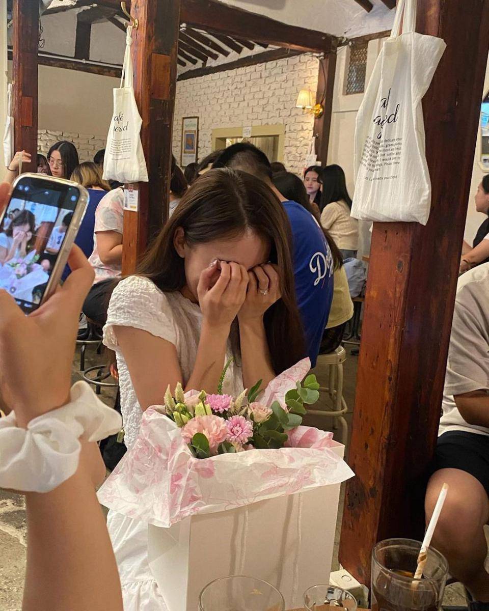 potret bridal shower Suji eks UNI.T (instgaram.com/1998_suji_ya)