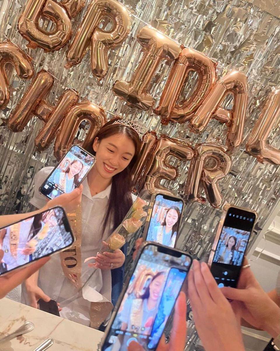 potret bridal shower Suji eks UNI.T (instgaram.com/1998_suji_ya)