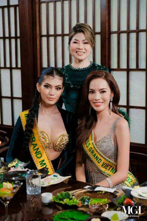 Potret Dinner Spesial Top 5 Pre-Arrival Miss Grand International 2023 (Facebook.com/Miss Grand International)