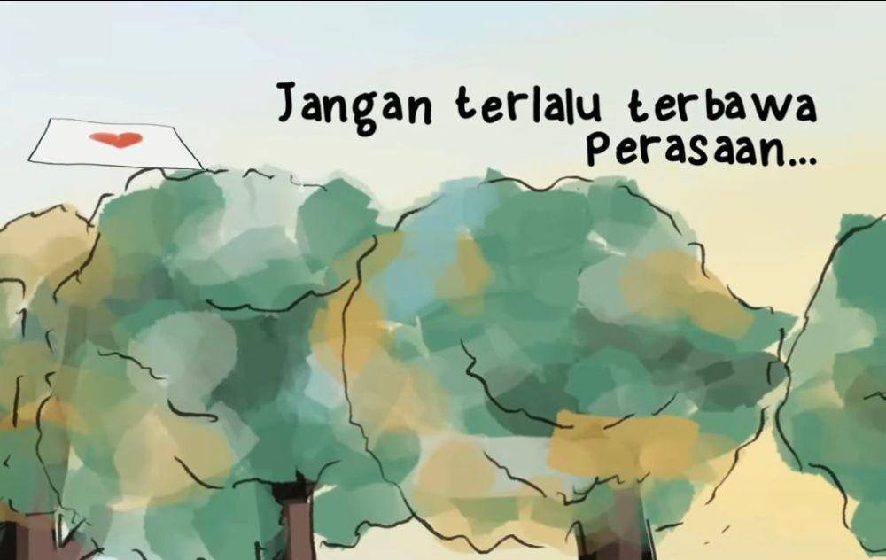 Lagu “Jangan Terbawa Perasaan” (Bercanda) - (YouTube.com/Rizky Febian)
