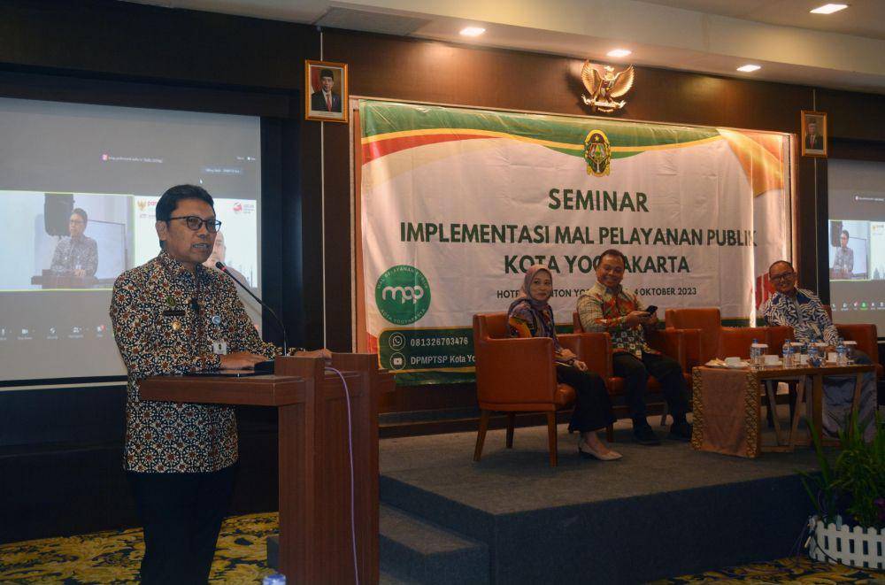 Seminar implementasi Mal Pelayanan Publik di Kota Yogyakarta. (Dok. Istimewa)
