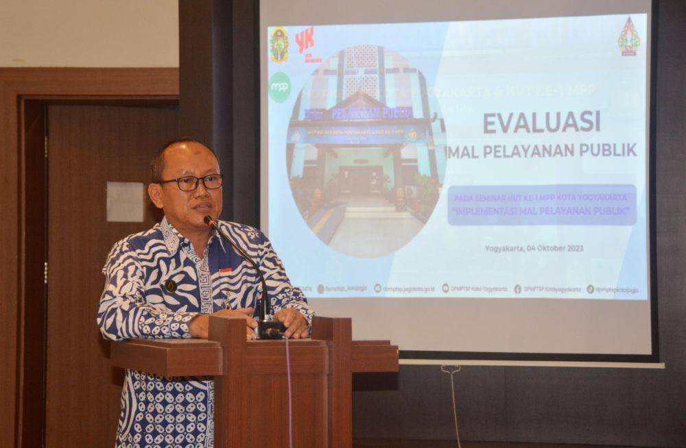 Kepala Dinas Penanaman Modal Pelayanan Terpadu Satu Pintu (DPMPTSP) Kota Yogyakarta, Budi Santosa. (Dok. Istimewa)