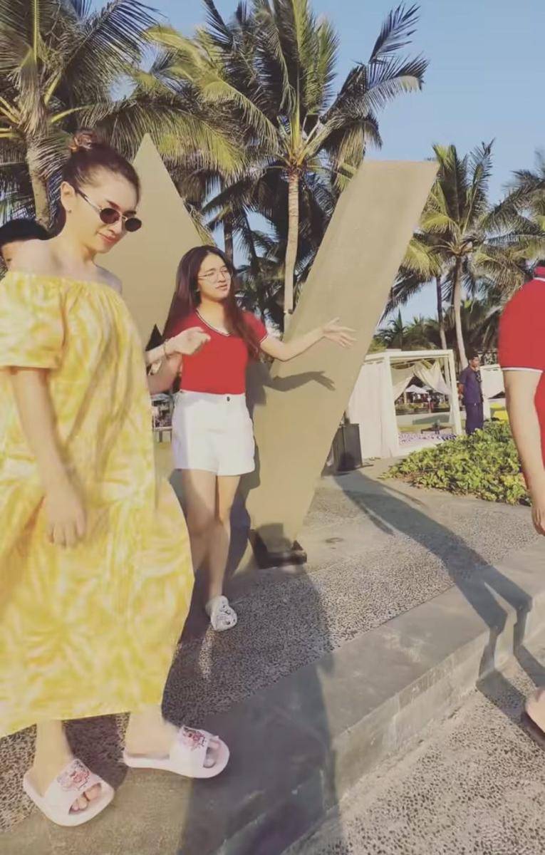 potret Angel Karamoy liburan di Bali bersama kedua anaknya (Instagram.com/realangelkaramoy)