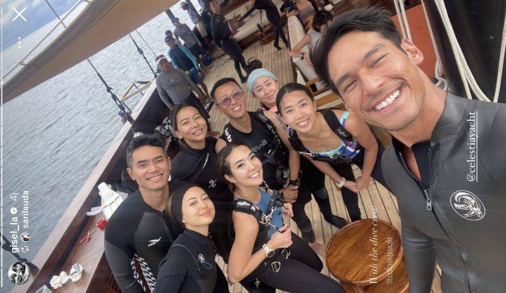 potret Gisel liburan ke Banda Neira (Instagram.com/gisel_la)