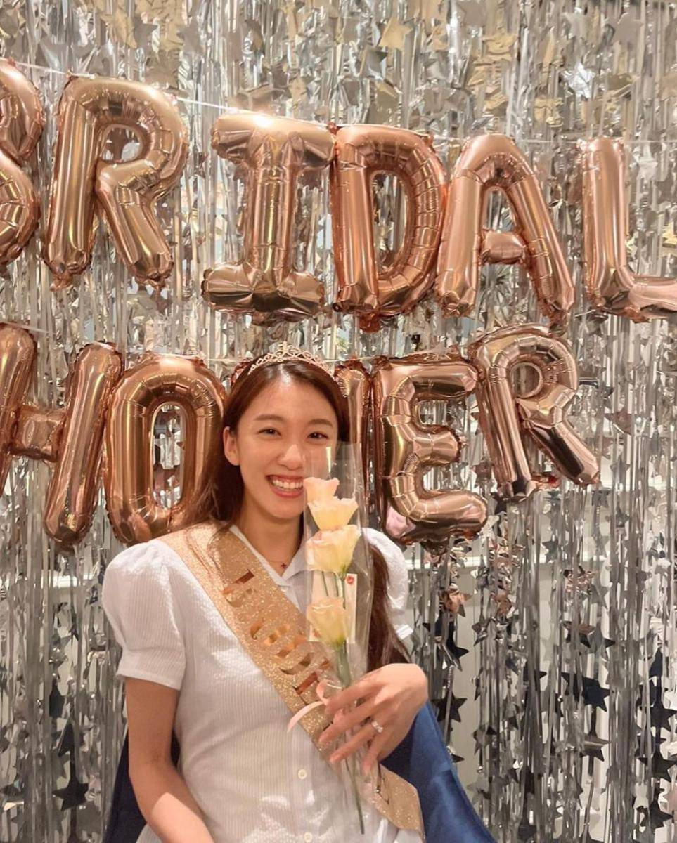 potret bridal shower Suji eks UNI.T (instgaram.com/1998_suji_ya)