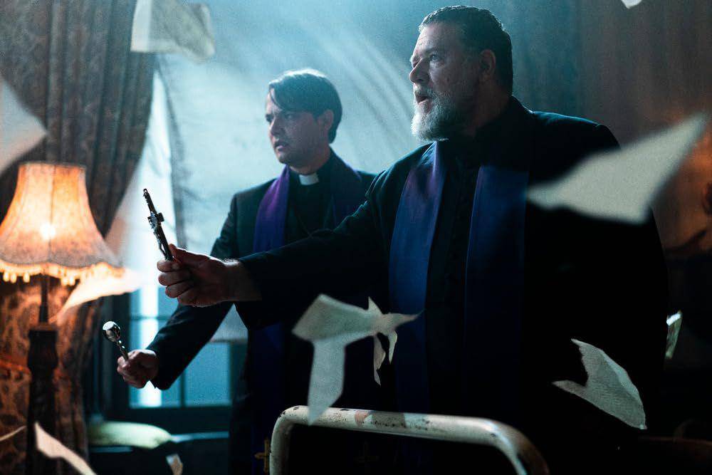cuplikan film The Pope’s Exorcist (dok. Sony Pictures/The Pope’s Exorcist)
