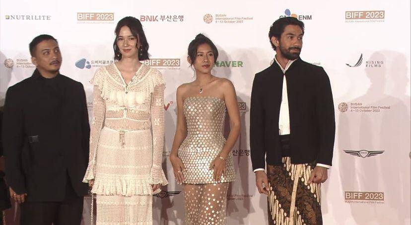 potret Shenina Cinnamon di BIFF 2023 (youtube.com/Busan International Film Festival)