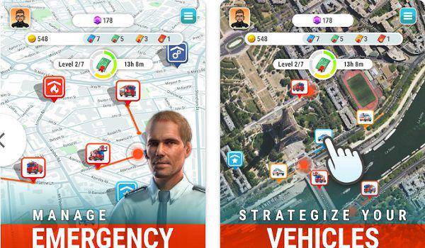 gameplay EMERGENCY Operator - Call 911 (dok. Promotion Software GmbH/EMERGENCY Operator - Call 911)