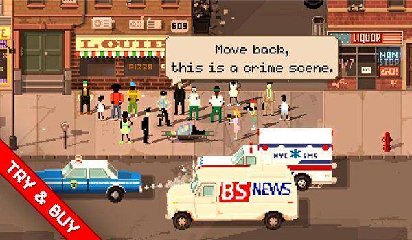 gameplay Beat Cop (dok. 11 bit studios/Beat Cop)