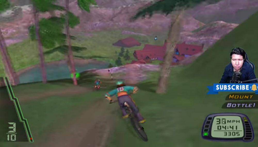 Windah saat memainkan Downhill Domination (youtube.com/WindahBasudara)