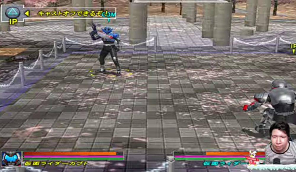 Windah saat memainkan Kamen Rider Kabuto (youtube.com/WindahBasudara)